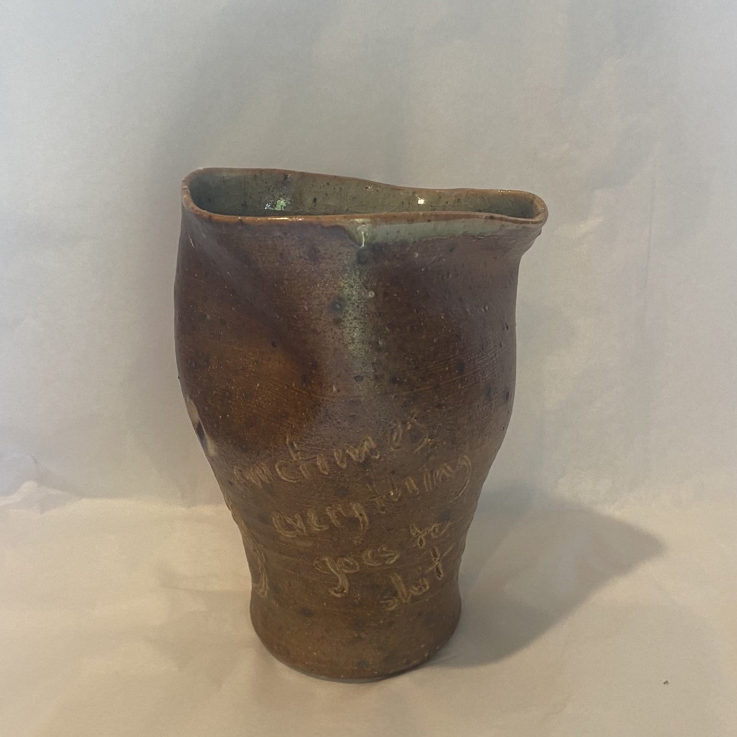 Vase - salt fired 85