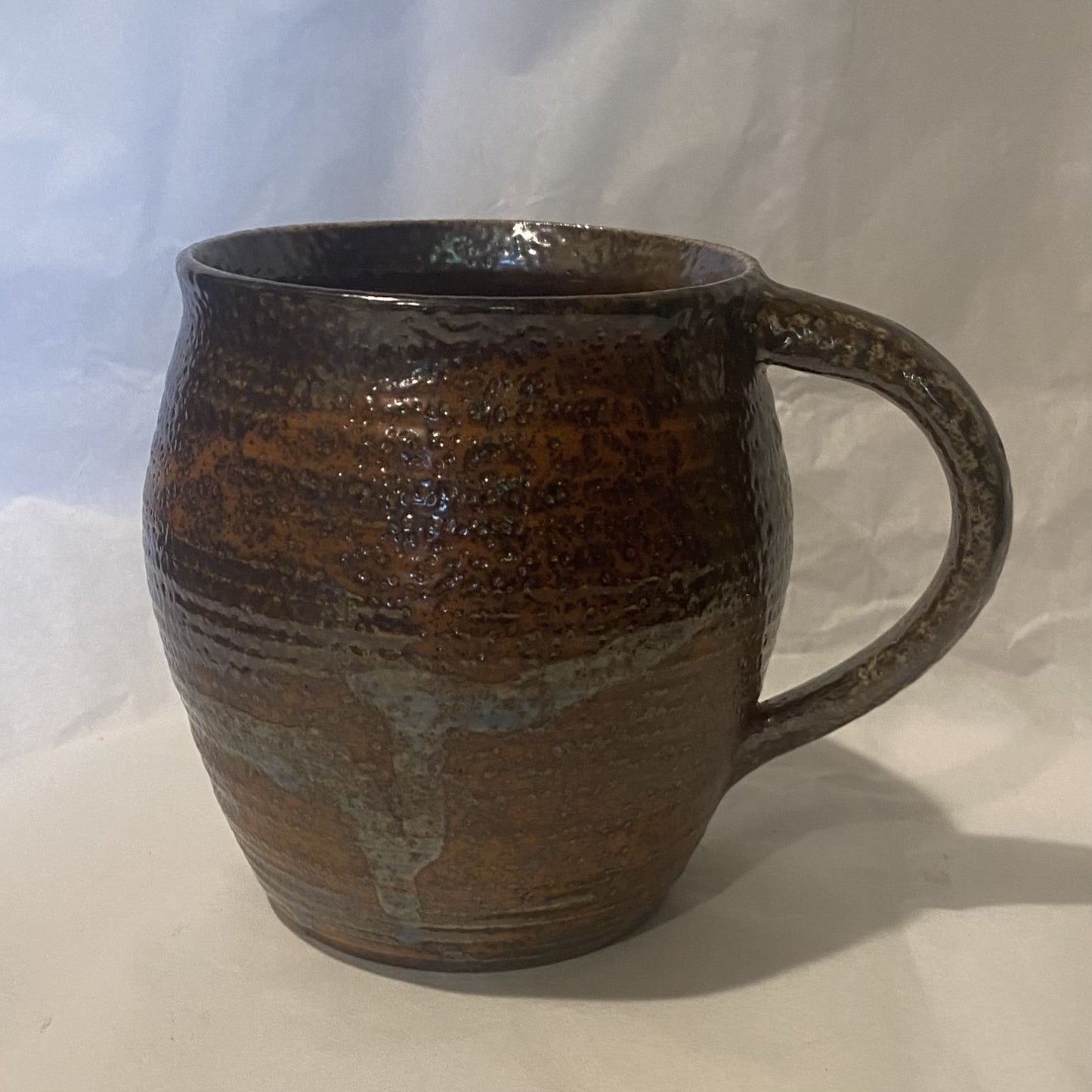 Salt fired mug 103D