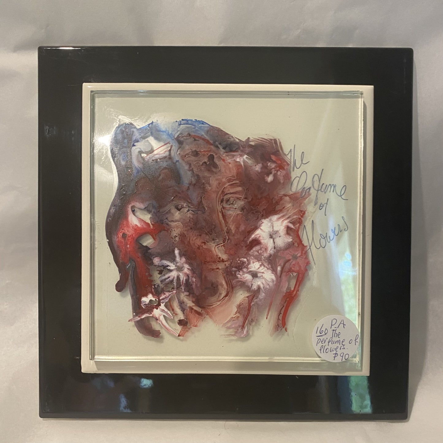 Painted Glass tile - 160