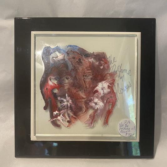 Painted Glass tile - 160
